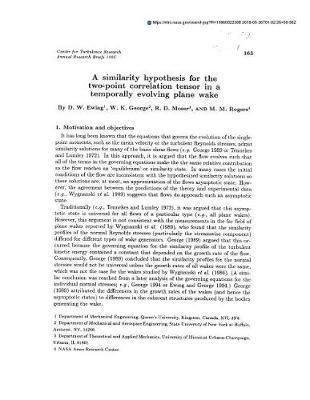 A Similarity Hypothesis for the Two-Point Correlation Tensor in a Temporally Evolving Plane Wake