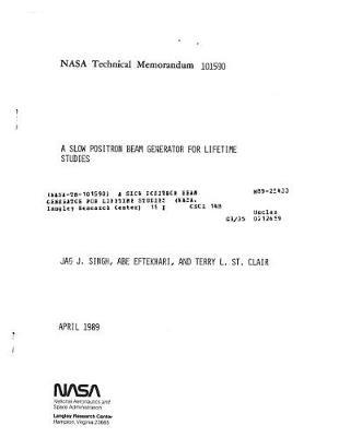 A Slow Positron Beam Generator for Lifetime Studies
