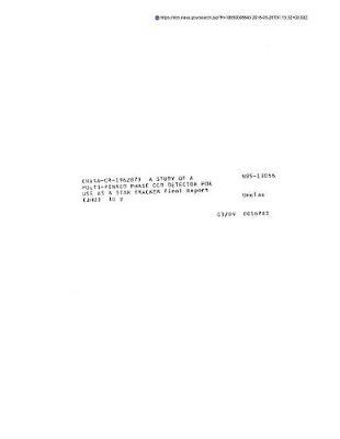 A Study of a Multi-Pinned Phase CCD Detector for Use as a Star Tracker