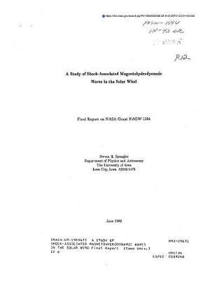 A Study of Shock-Associated Magnetohydrodynamic Waves in the Solar Wind