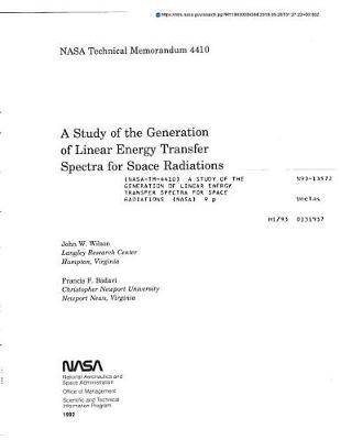 A Study of the Generation of Linear Energy Transfer Spectra for Space Radiations