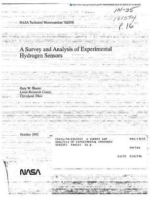 A Survey and Analysis of Experimental Hydrogen Sensors