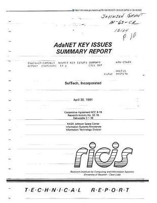 Adanet Key Issues Summary Report