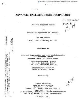 Advanced Ballistic Range Technology