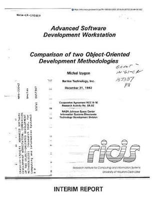 Advanced Software Development Workstation. Comparison of Two Object-Oriented Development Methodologies