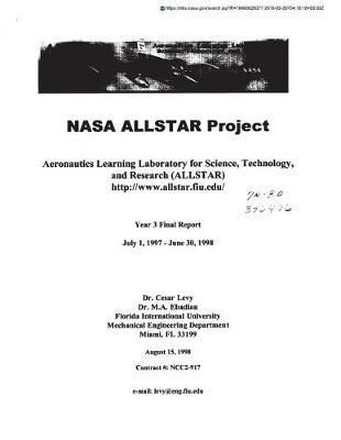 Aeronautics Learning Laboratory for Science, Technology, and Research (Allstar)