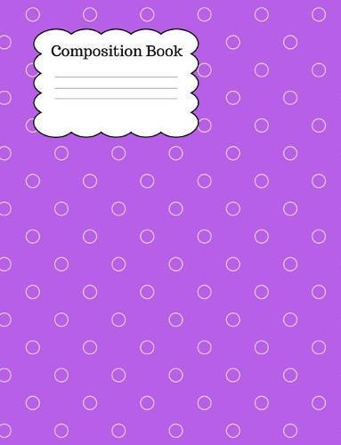 Composition Book: 100 page wide ruled paper with margin.Glossy cover to protect your notebook. Perfect for any grade, primary, elementary, secondary or teachers.