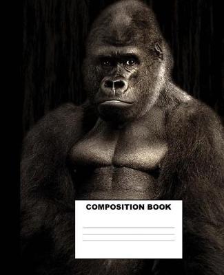 Ape Composition Book: Ape Composition Notebook. 132 Pages Wide Ruled 7.5x9.25