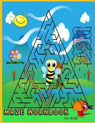 Maze Workbook for kids: Activity book for children age 4-8, Game book
