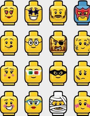 Lego Emoji Composition Notebook for Boys in Grade School: Bricks and Block School Journal for Elementary Student, Wide-Ruled, 120 Pages, Letter Sized 8.5 X 11 Inch; 21.59 X 27.94 CM