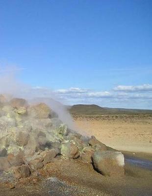 Volcanism Notebook Large Size 8.5 x 11 Ruled 150 Pages Softcover