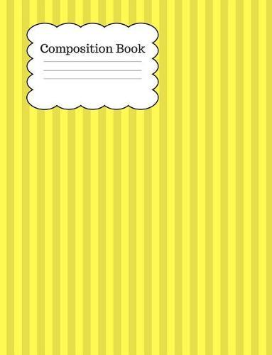 Composition Book: 100 wide ruled page composition notebook.Glossy cover to protect your notebook. Perfect for back to school and the new school term. Perfect for any grade, primary, elementary, secondary and college students.
