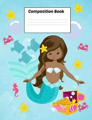Composition Book: Mermaid Sydney Write And Draw Picture Notebook / Dotted Midline Handwriting Guide / Early Childhood Primary Kindergarten to Grade 4 / Ocean Mermaid Series