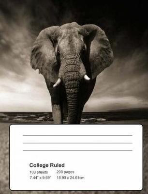 Elephant Composition Book