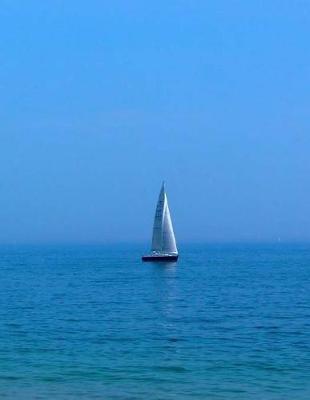 Boat Boating Sailing Sail Yacht Yachting Yachts Boats Fishing Fish Ocean Water: Notebook Large Size 8.5 X 11 Ruled 150 Lined Softcover