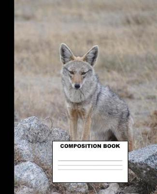 Jackal Composition Book: Jackal Composition Notebook. 132 Pages Wide Ruled 7.5x9.25 Jackal Notebook