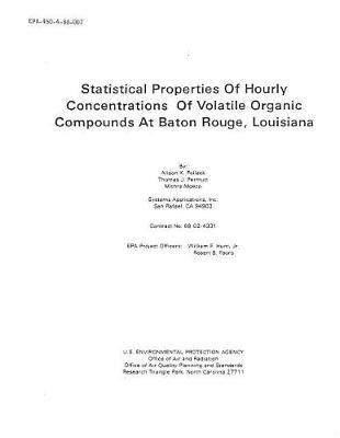 Statistical Properties of Hourly Concentrations of Volatile Organic Compounds at Baton Rouge