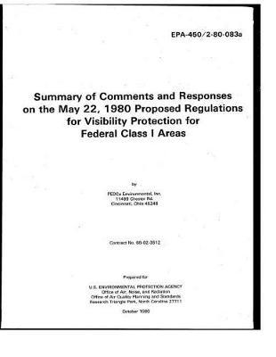 Summary of Comments and Responses on the May 22