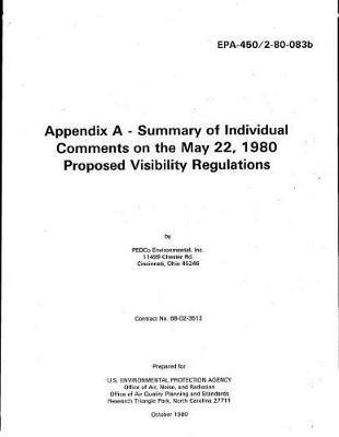 Summary of Individual Comment on the May 22, 1980 Proposed Visibility Regulations