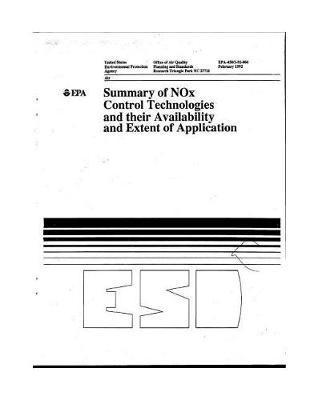 Summary of Nox Control Technologies and Their Availability and Extent of Application