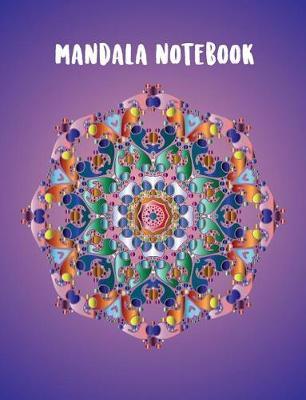 Mandala Notebook: 7.44 X 9.69 120 Pages, Dot Grid Sketchbook for Drawing Mandalas