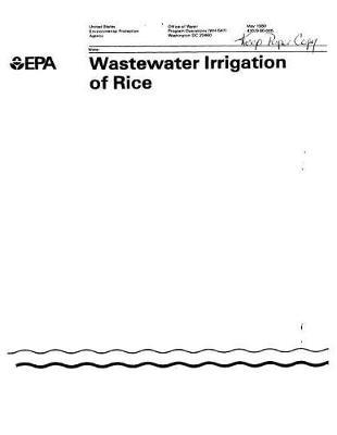Wastewater Irrigation of Rice