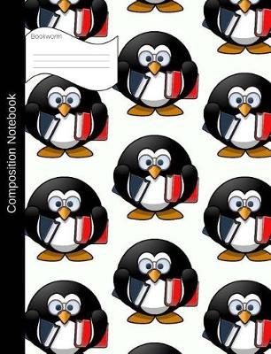 Bookworm Composition Notebook: Cute Cartoon Animal Graph Paper Book for Girls, Boys and Teens, for Students and Teachers, for School and Work, Journaling and Writing Notes