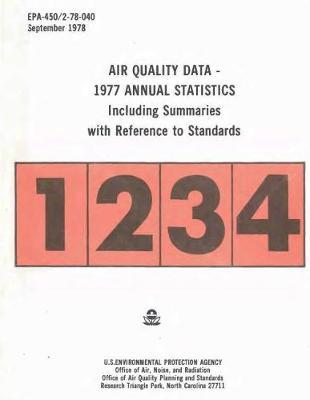 Air Quality Data - 1977 Annual Statistics Including Summaries with Reference to Standards