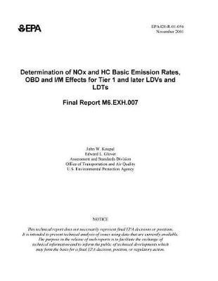 Determination of Nox and Hc Basic Emissions Rates
