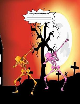 Dabbing Monsters Composition Book: 7.44 X 9.69 Cute Holiday Dancing Design Wide Ruled Lined School Composition Book Paper Notebook Journal Unique Inspirational Gift for Students, Teachers, Friends, Family