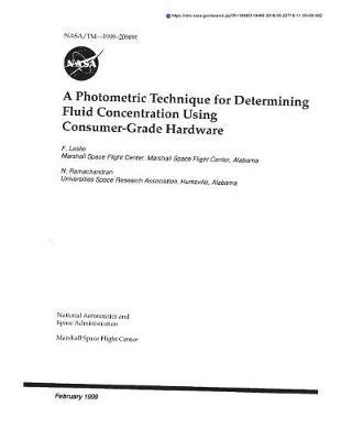 A Photometric Technique for Determining Fluid Concentration Using Consumer-Grade Hardware