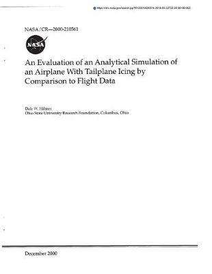 An Evaluation of an Analytical Simulation of an Airplane with Tailplane Icing by Comparison to Flight Data