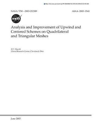 Analysis and Improvement of Upwind and Centered Schemes on Quadrilateral and Triangular Meshes