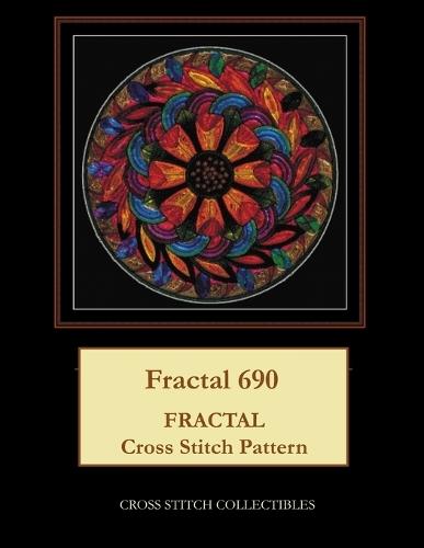 Fractal 690: Fractal Cross Stitch Pattern