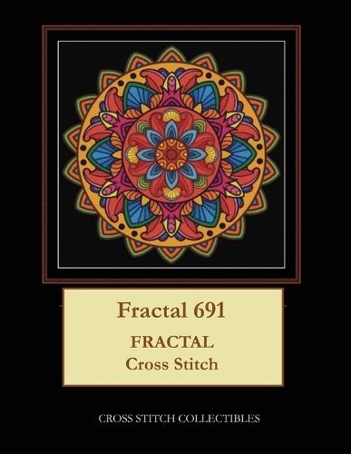 Fractal 691: Fractal Cross Stitch Pattern