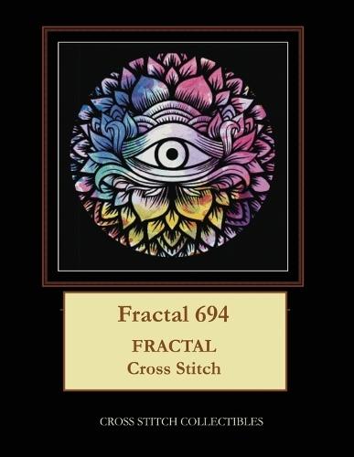 Fractal 694: Fractal Cross Stitch Pattern