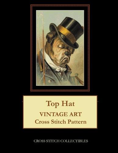 Top Hat: Vintage Art Cross Stitch Pattern