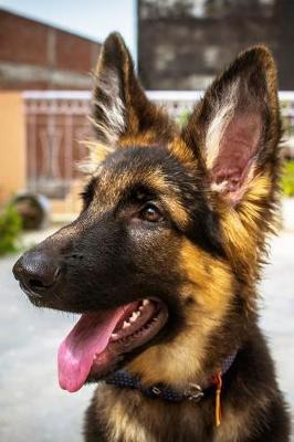 Smiling German Shepherd Puppy Lined Journal: Canine Gift Notebook for Dog Lovers
