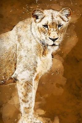 Lioness Sketchbook: Lioness Bordered Sketchbook for Kids. Funny Lioness Drawing Book for Boys and Girls (Blank Bordered Sketchbooks)150 Pages 6x9 Lioness Sketch Paper Book