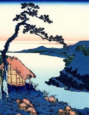 Japanese Writing Practice Book: Hokusai - Lake Suwa in the Shinano Province Cover - Premium Kanji practice notebook - Genkouyoushi Paper - 110 pages