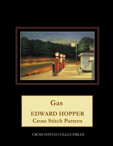 Gas: Edward Hopper Cross Stitch Pattern