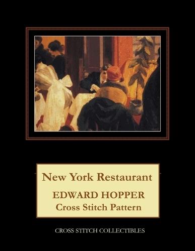 New York Restaurant: Edward Hopper Cross Stitch Pattern