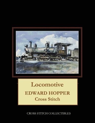 Locomotive: Edward Hopper Cross Stitch Pattern