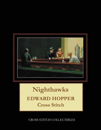Nighthawks: Edward Hopper Cross Stitch Pattern