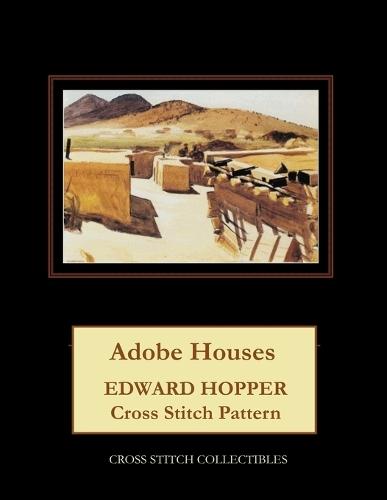 Adobe Houses: Edward Hopper Cross Stitch Pattern