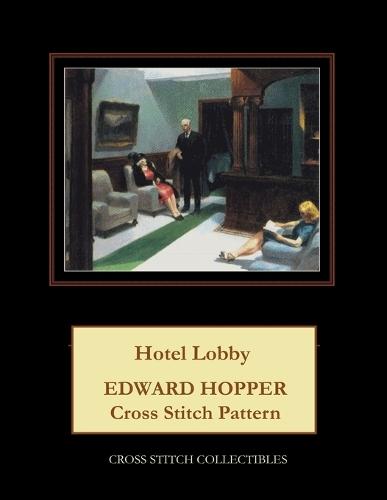 Hotel Lobby: Edward Hopper Cross Stitch Pattern