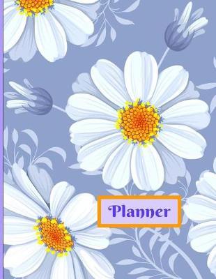 Teacher's Lesson Planner & Notebook: White Daisies