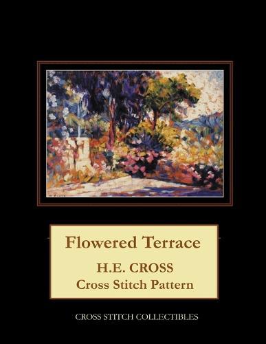 The Flowered Terrace: H.E. Cross cross stitch pattern