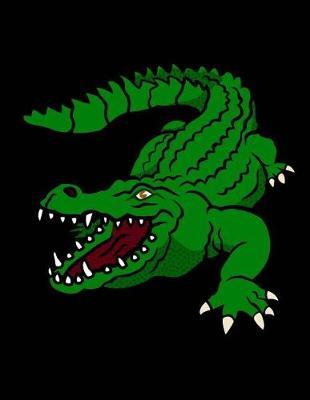 Crocodile Sketchbook: Crocodile Bordered Sketchbook for Kids. Funny Crocodile Drawing Book for Boys and Girls (Blank Bordered Sketchbooks)150 Pages Large 8.5x11 Crocodile Sketch Paper Book