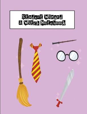 Student Wizard & Witches Notebook: Notebook Ruled Paper for Birthday, Christmas, Back to School Journal Gift for Magical Friend, Family, Teacher, Student